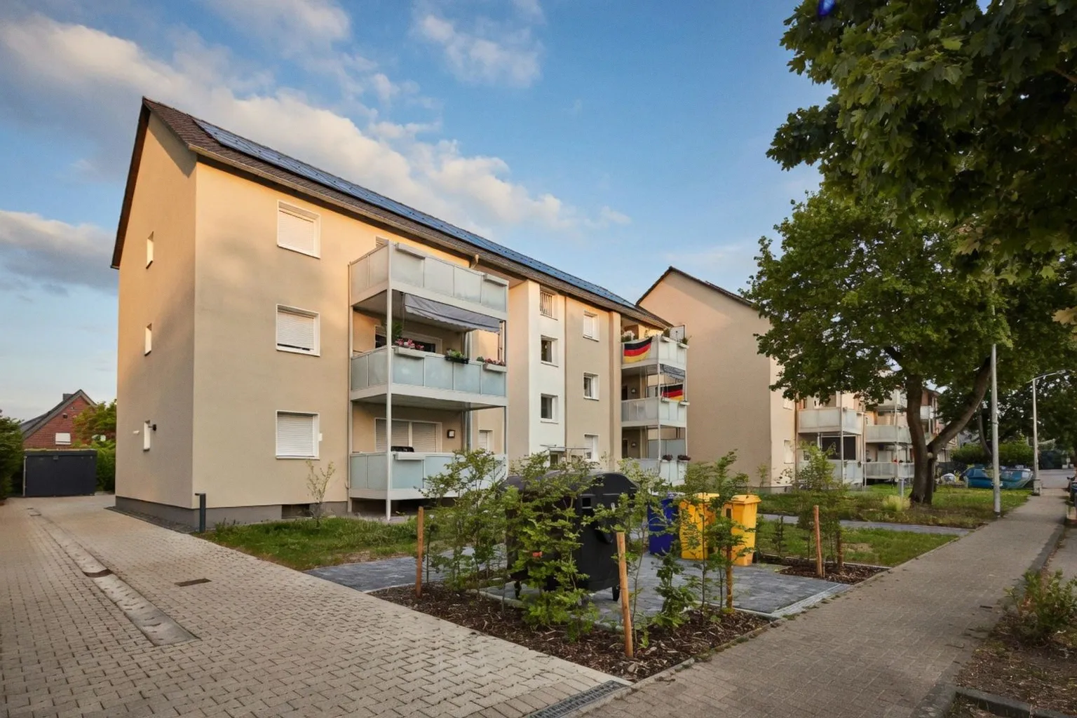 Energetische Sanierung: Wärmepumpen und Photovoltaik im Quartiersmaßstab