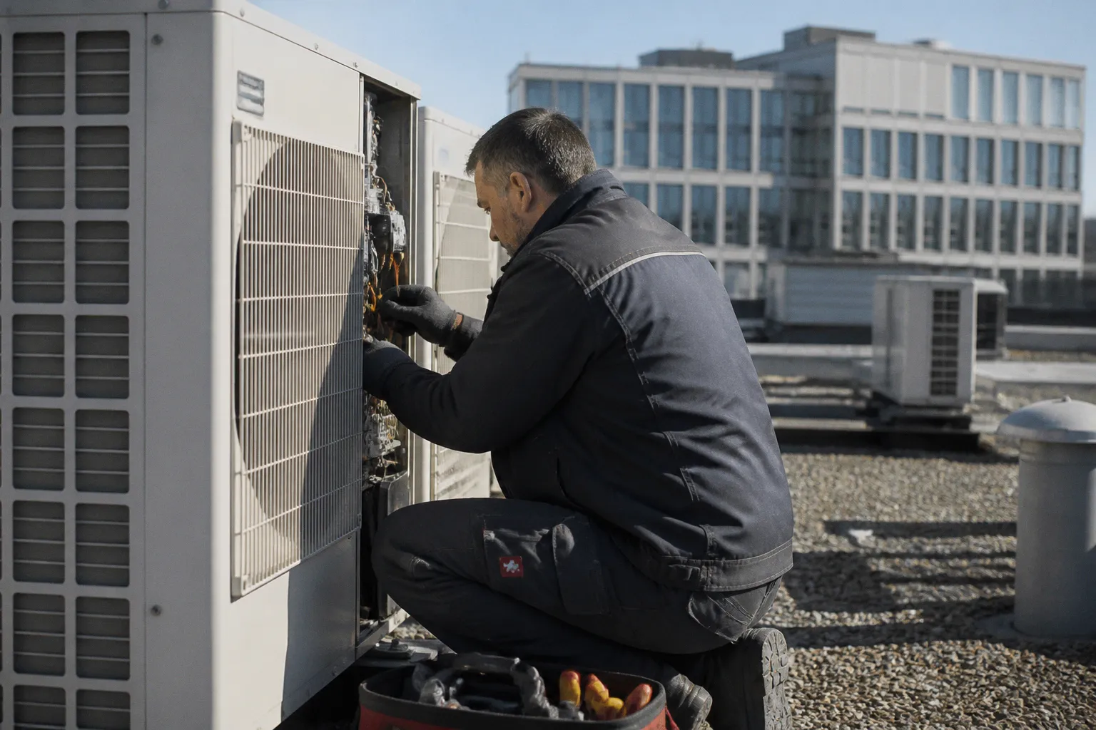Ganzheitliche Gebäudetechnik: Warum gebündelte HVAC-Services Kosten und Nerven sparen