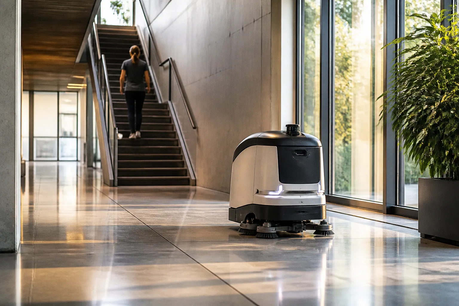 Intelligente Bodenreinigung: Wie smarte Technik den Facility-Alltag verändert