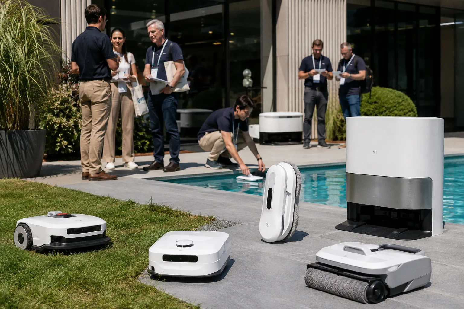 Intelligente Robotik für Haus und Garten: Die neue Produktwelt von ECOVACS