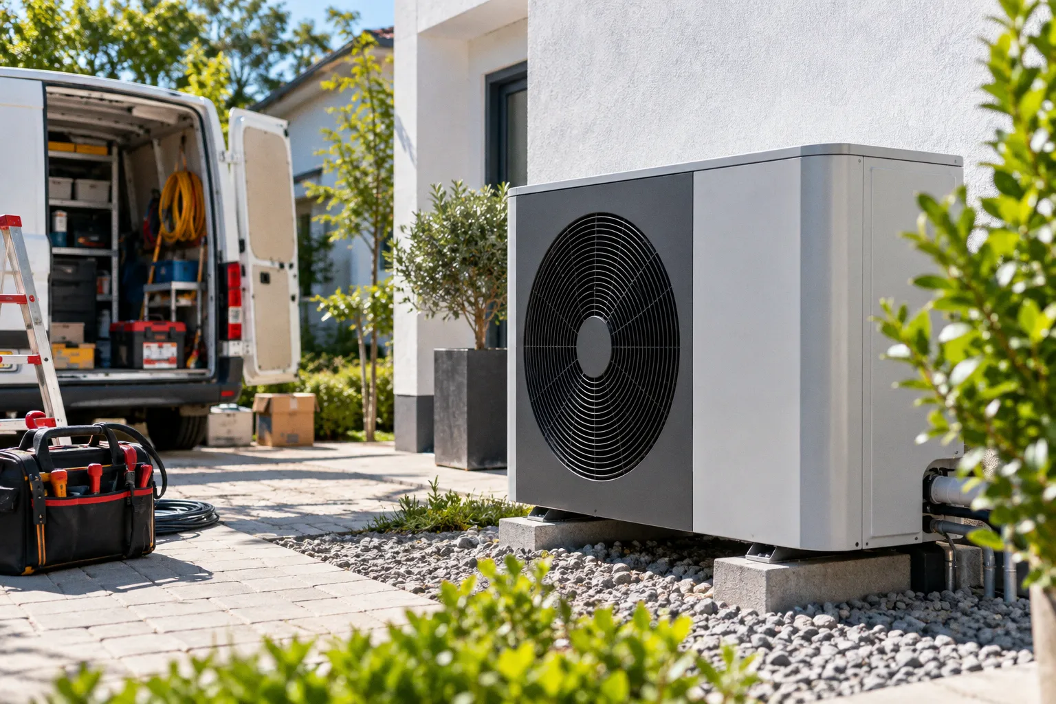 NOVAGREEN ENERGY bietet deutschlandweite Montage moderner Wärmepumpen