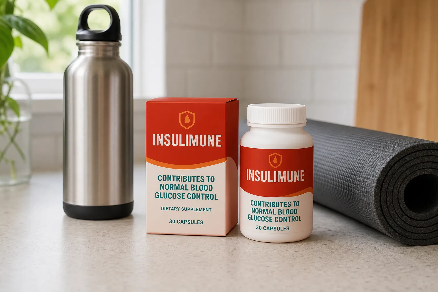 Insulimune + — Verpackung im Alltag