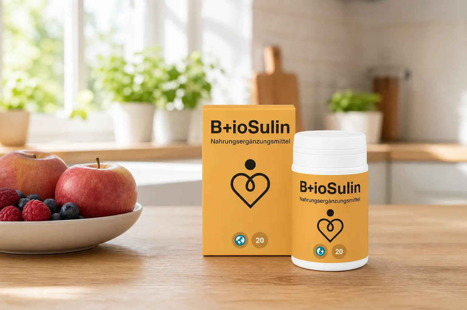 B+ioSulin — Verpackung im Alltag