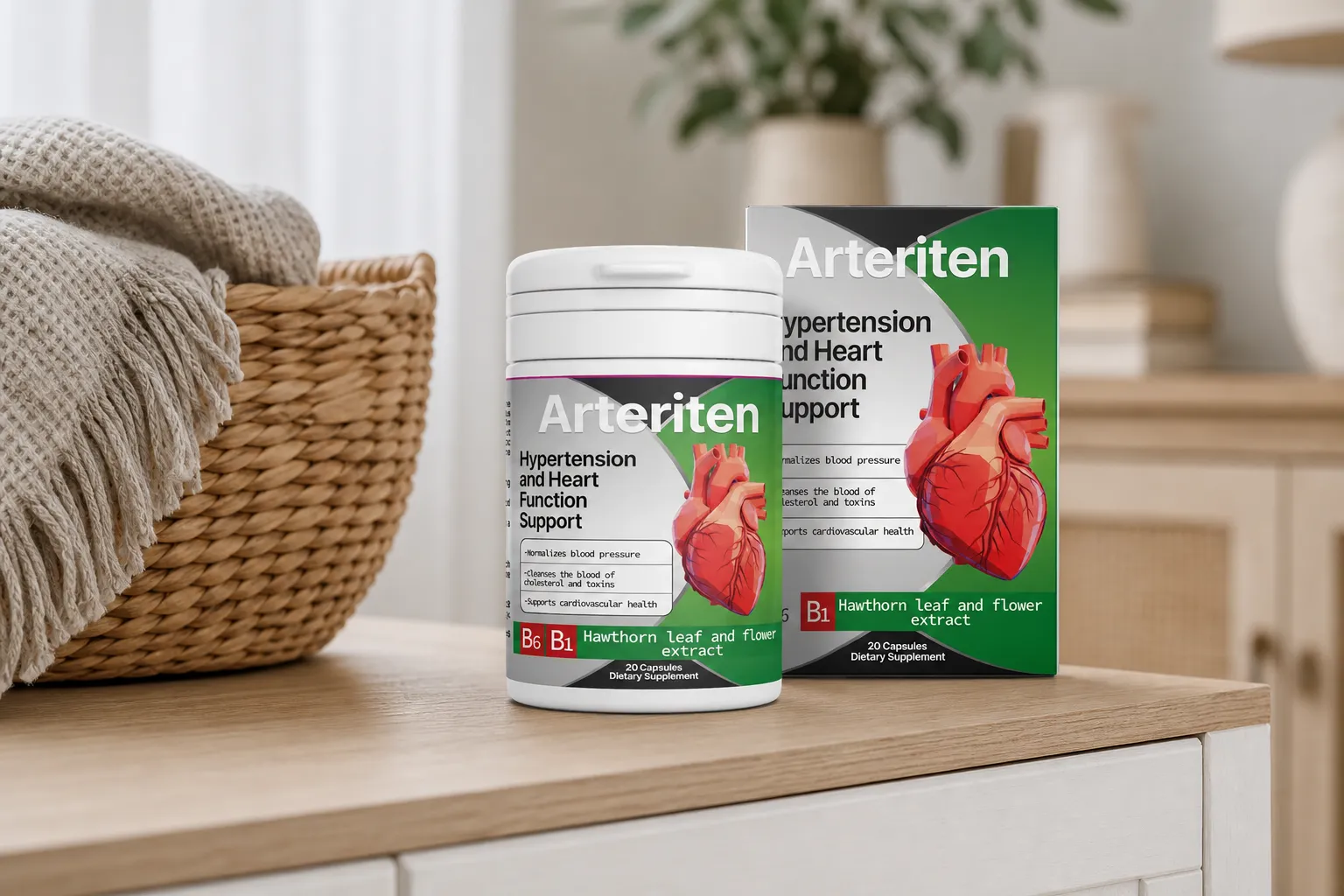 Arteriten — Verpackung im Alltag