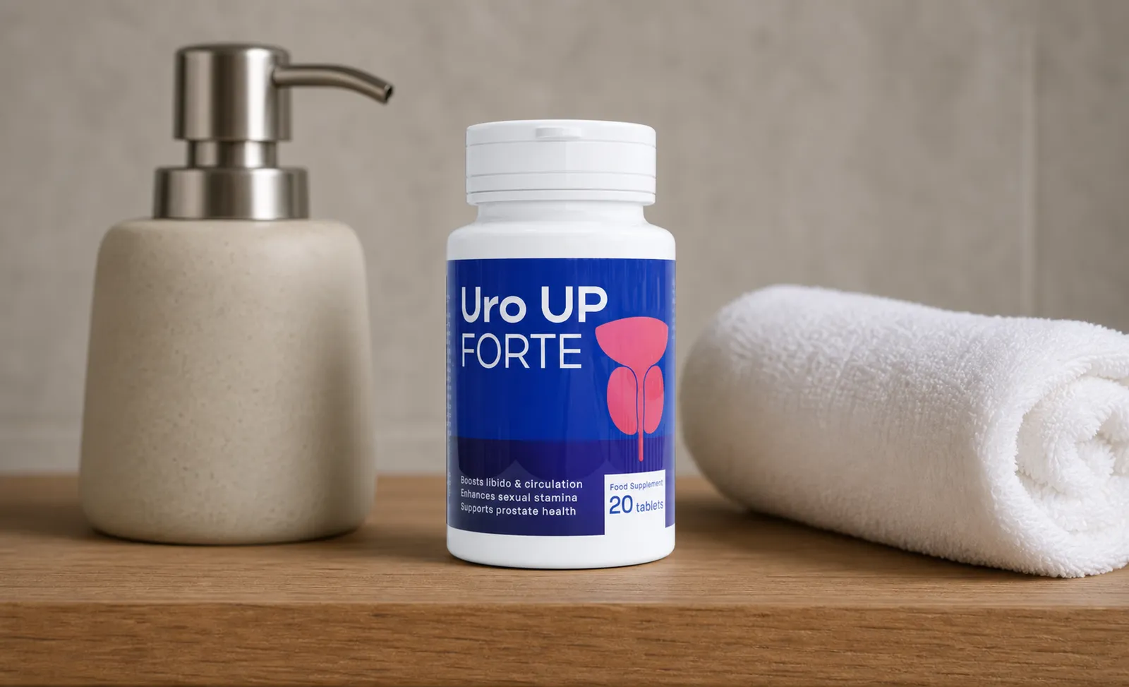 Uro Up Forte — Verpackung im Alltag