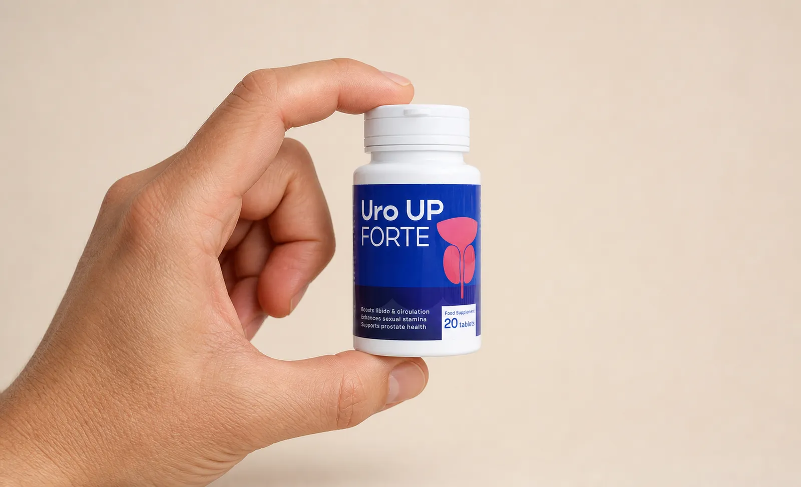 Uro Up Forte — Verpackung in der Hand