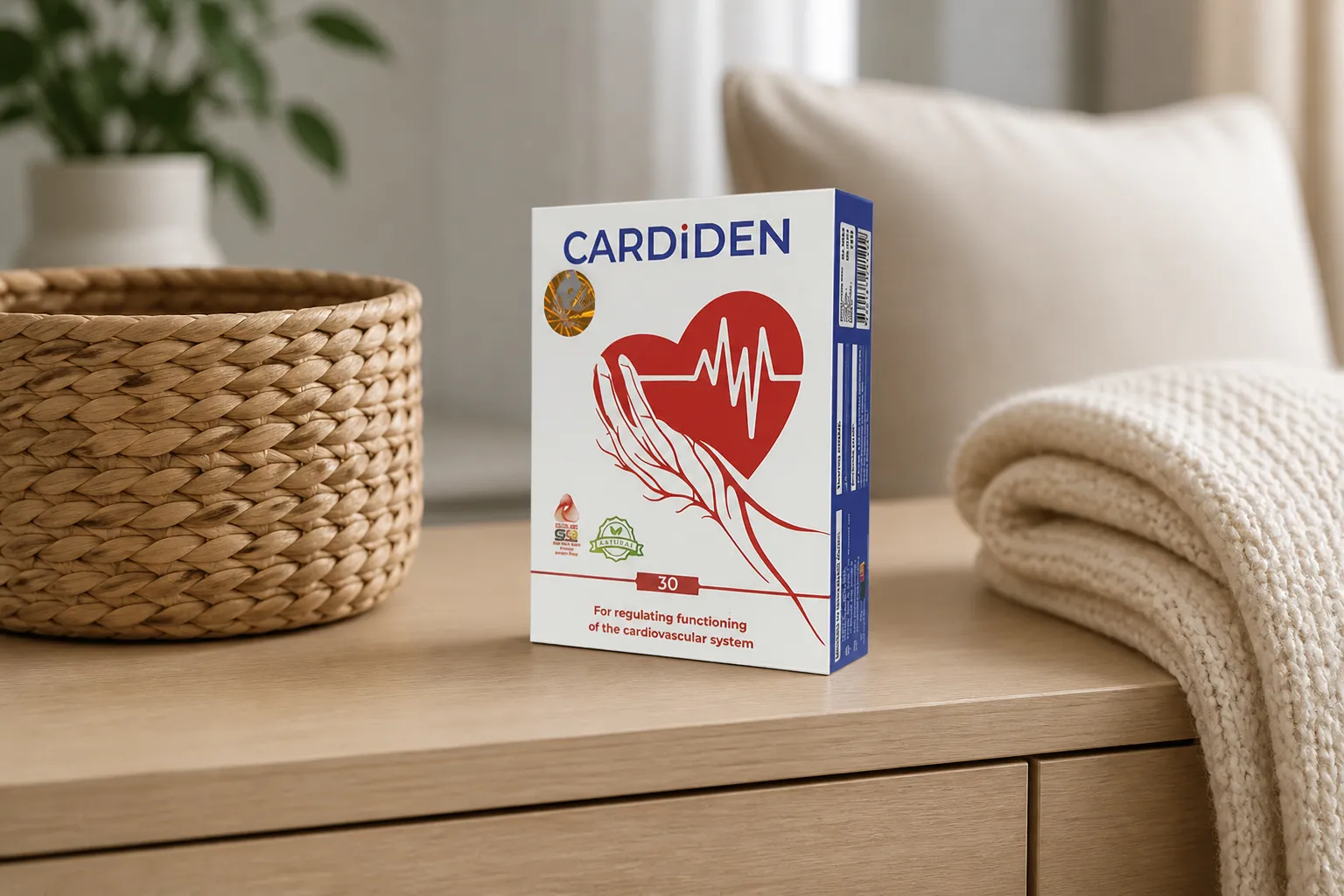 Cardiden — Verpackung im Alltag