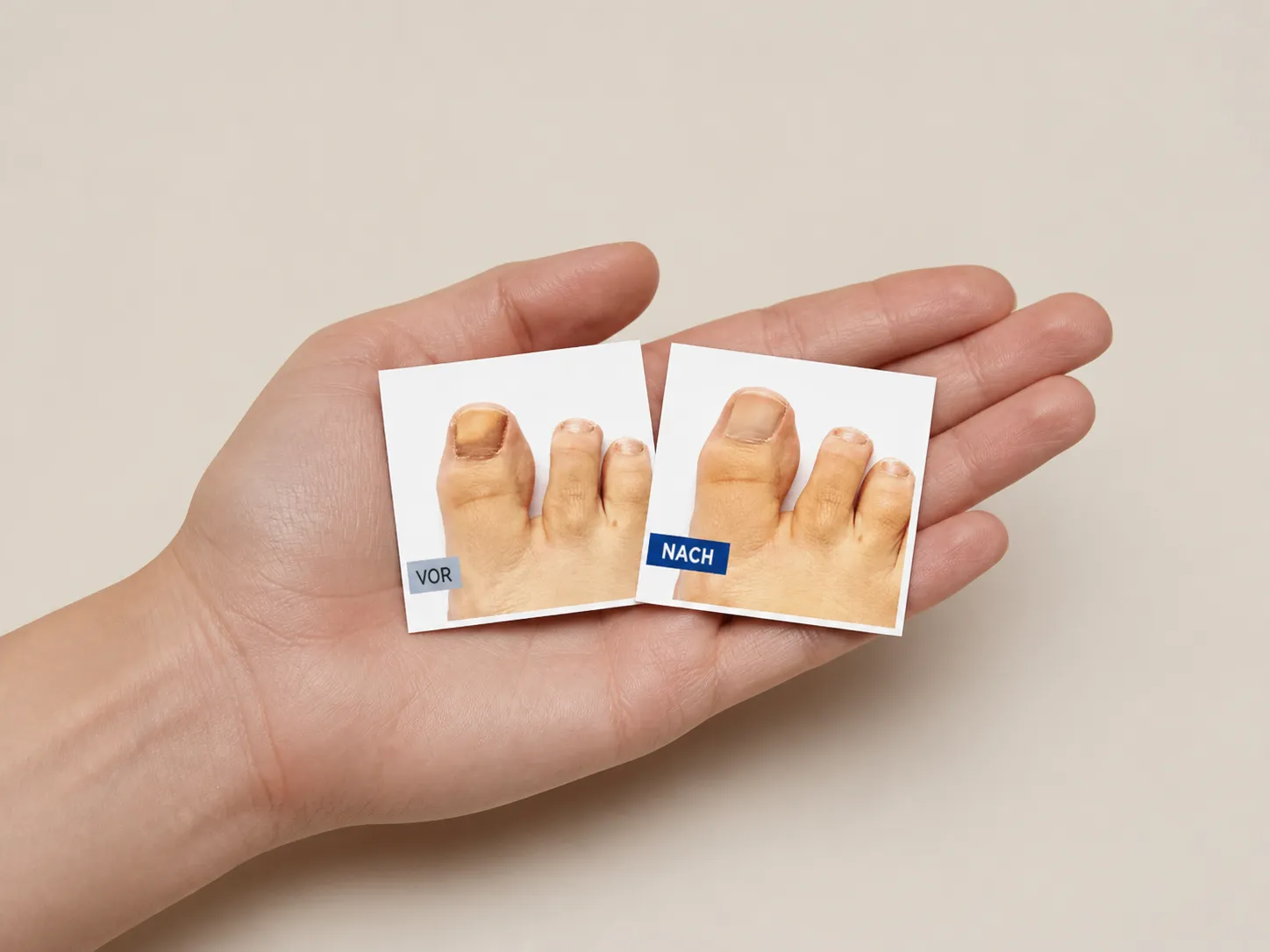 EXODERMIN EU — Verpackung in der Hand