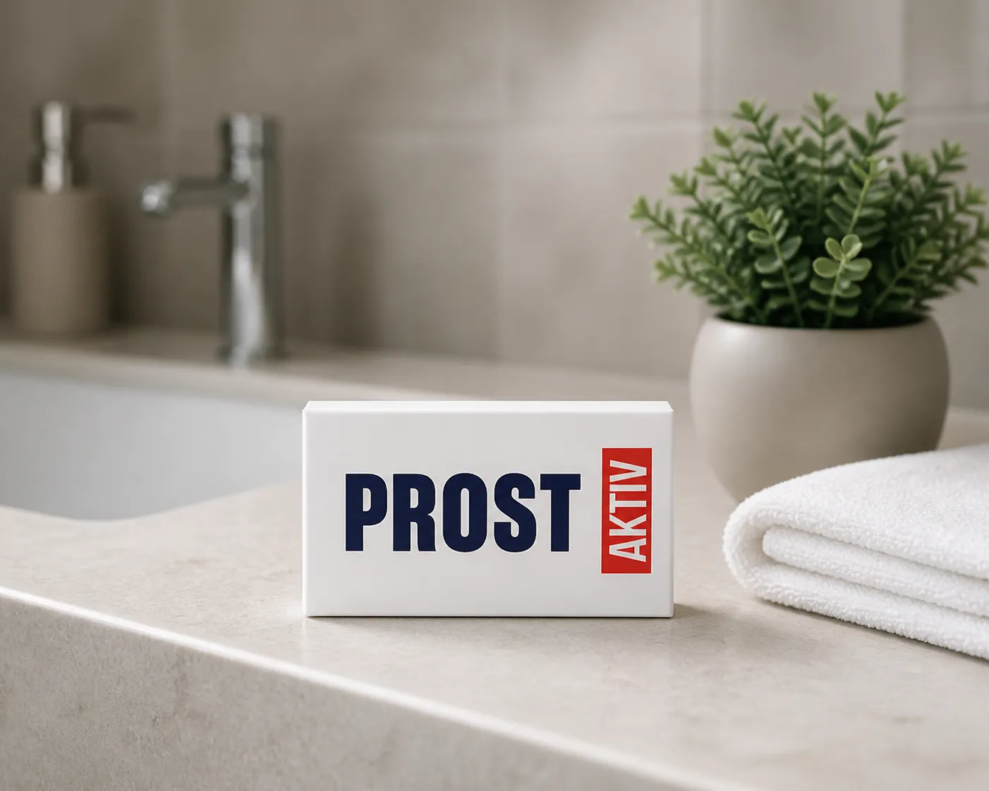 ProstaAktiv — Verpackung im Alltag