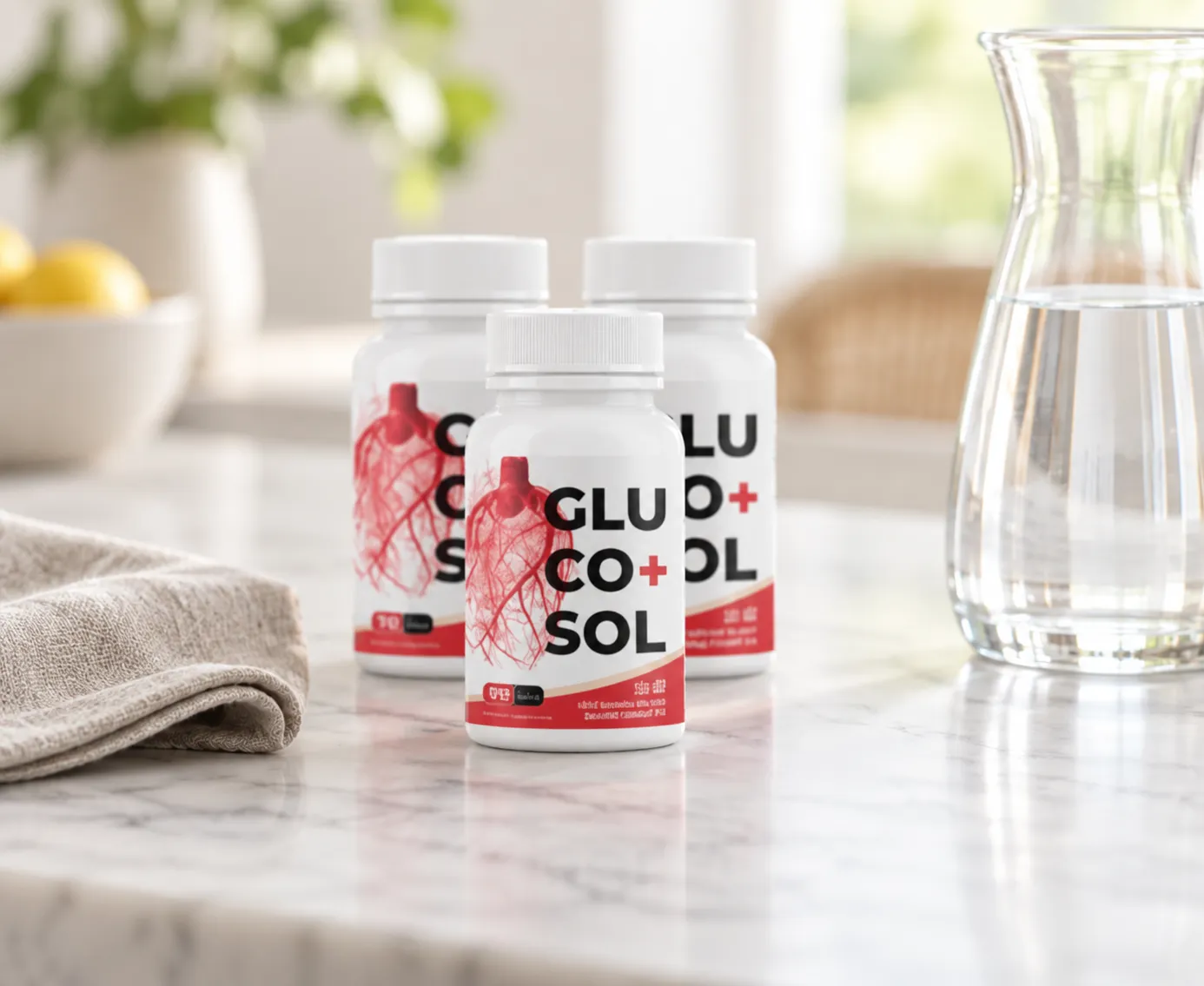 Glucosol — Verpackung im Alltag