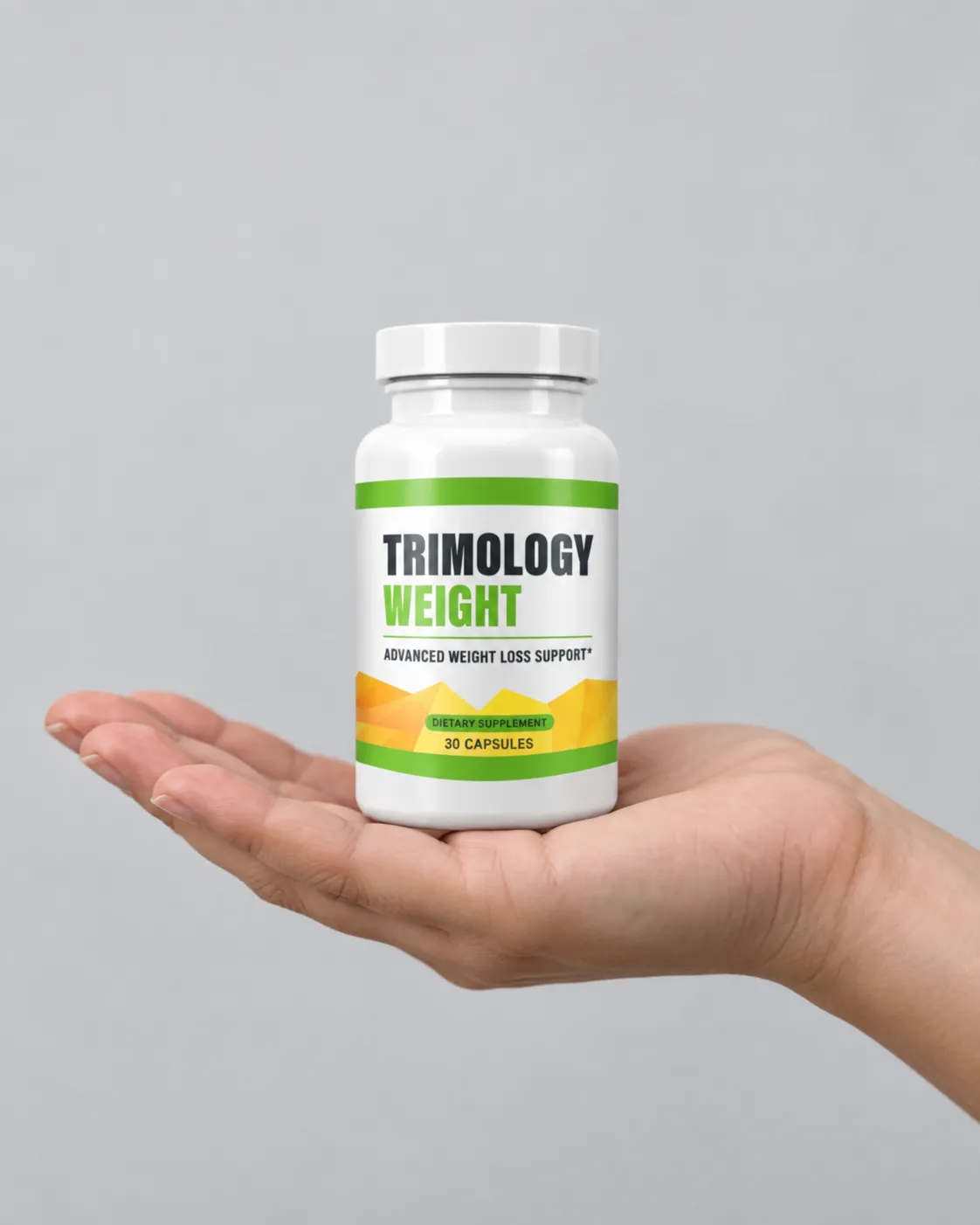 Trimology — Verpackung in der Hand