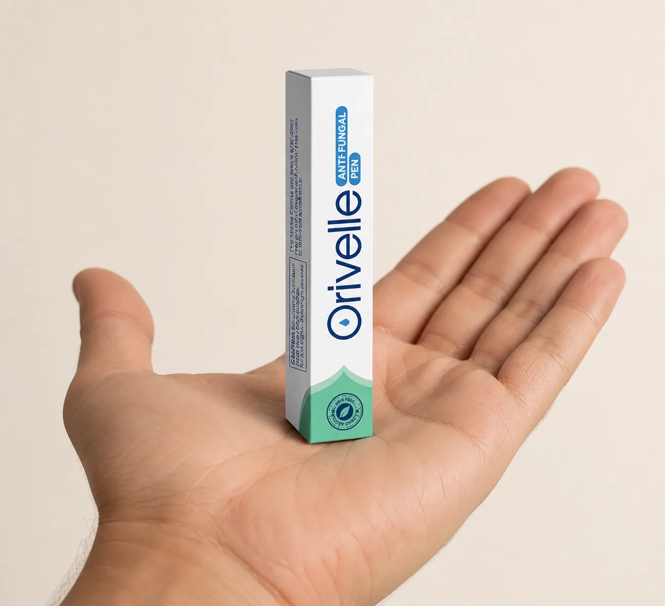 ORIVELLE — Verpackung in der Hand