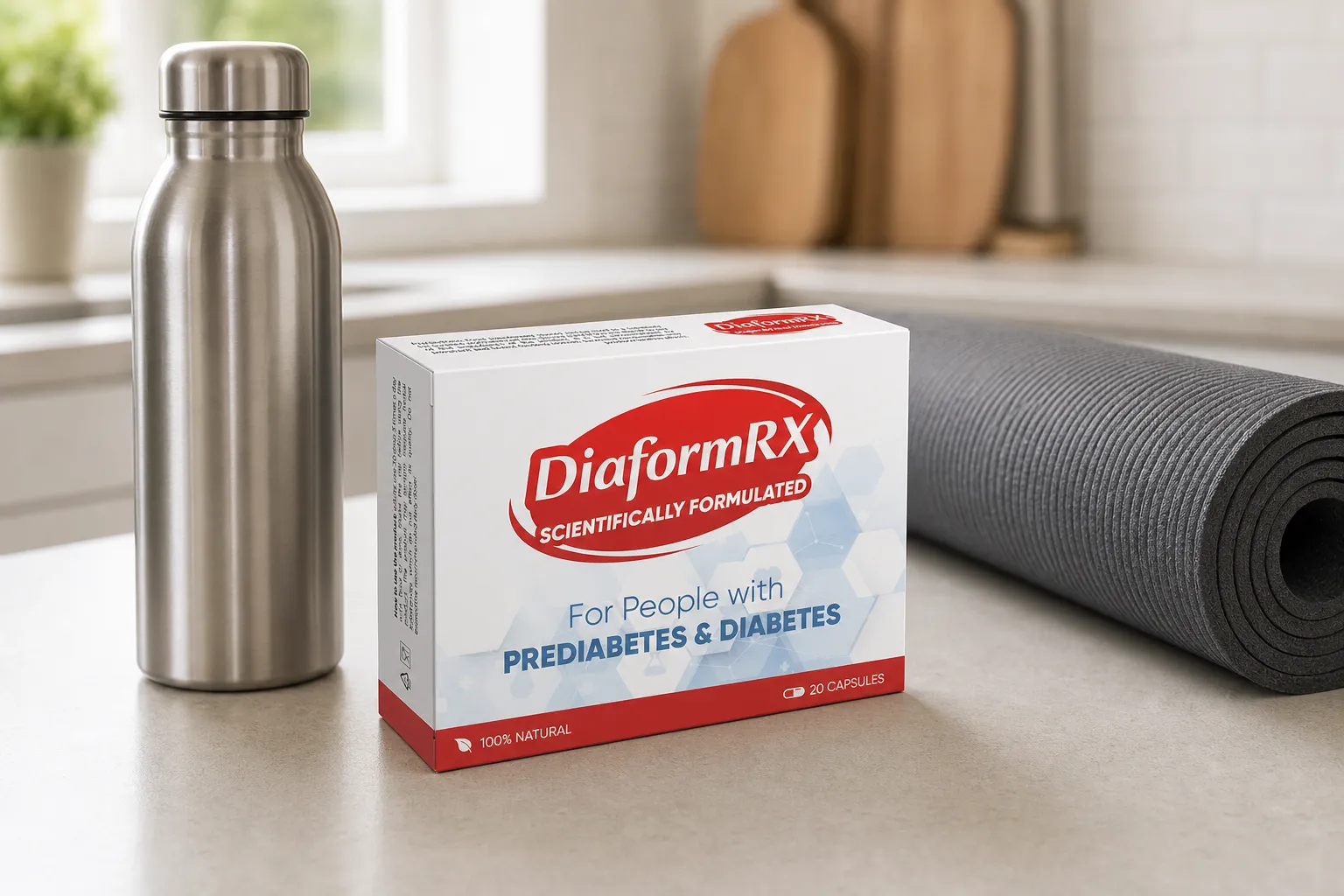 DiaformRX Full price + — Verpackung im Alltag