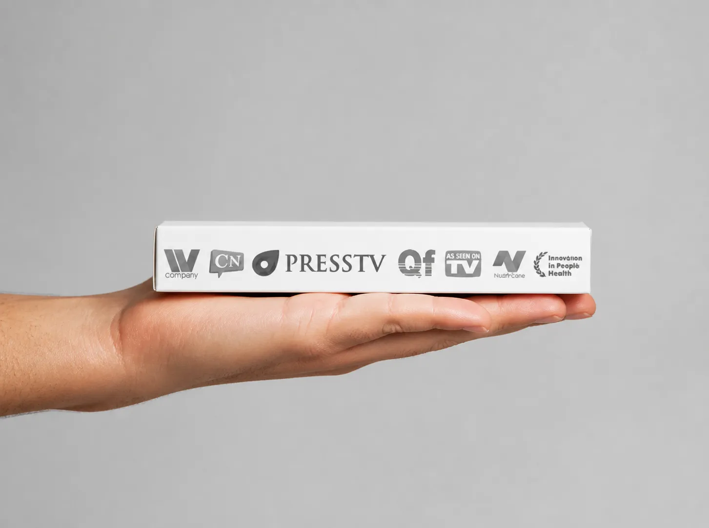 ACUSTAN drops — Verpackung in der Hand
