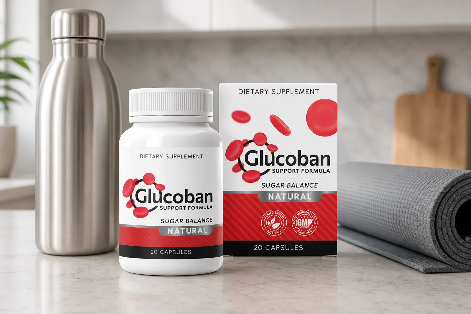 Glucoban — Verpackung im Alltag