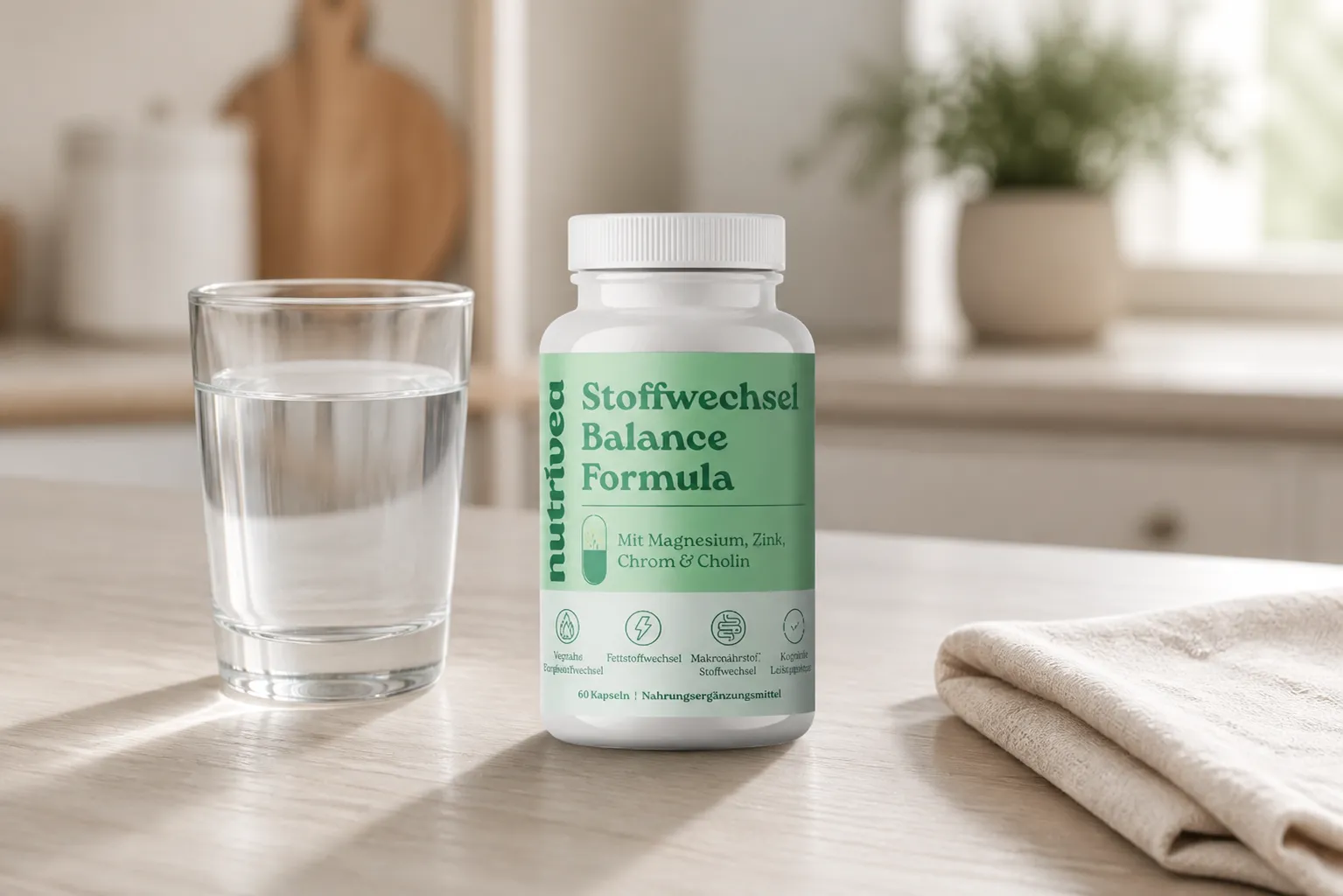 Nutrivea — Verpackung im Alltag