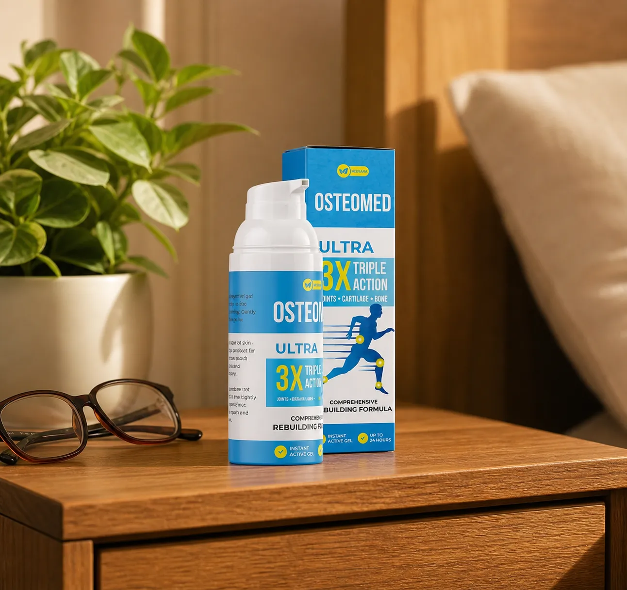 Osteomed — Verpackung im Alltag