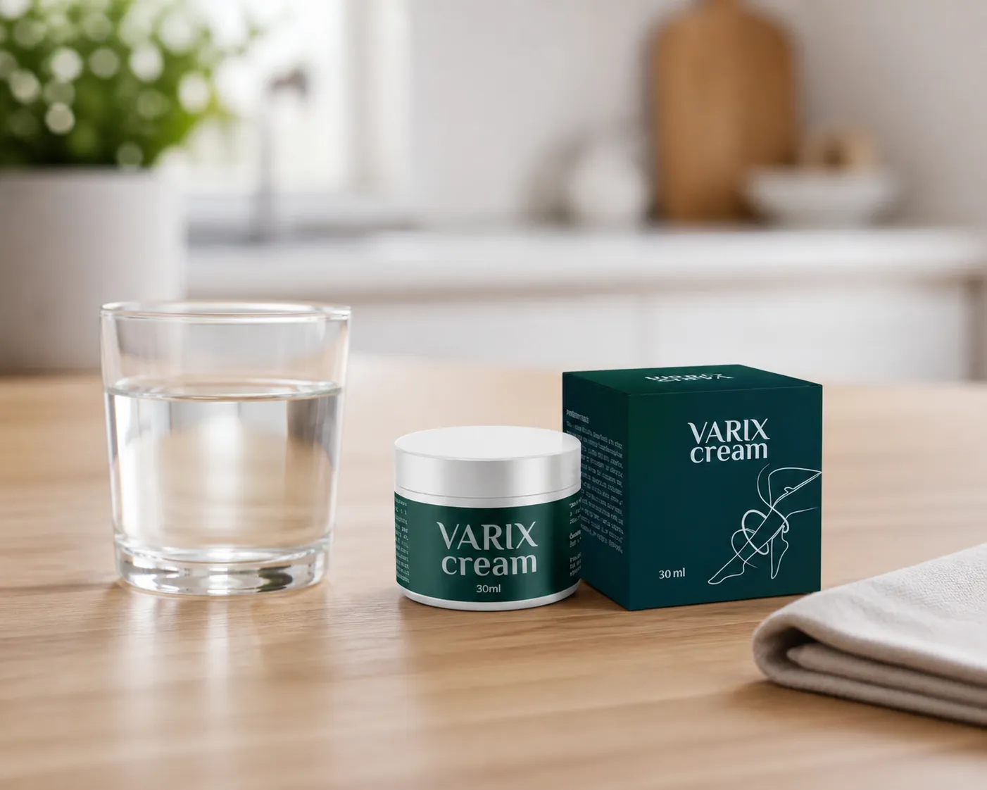 Varix cream lp — Verpackung im Alltag