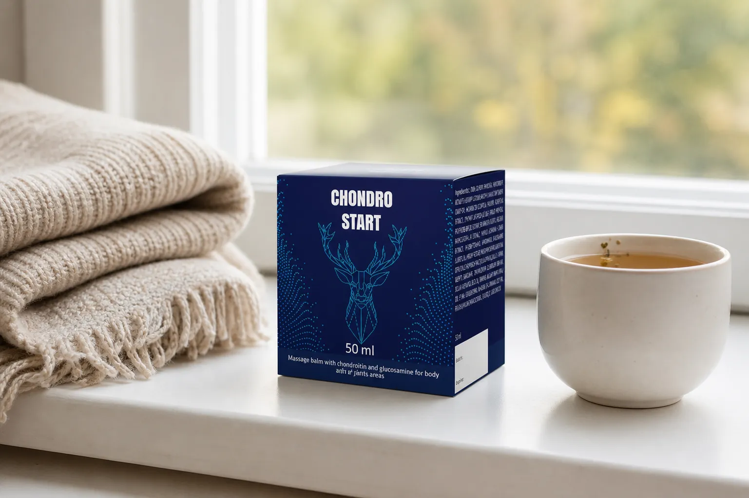 Chondrostart — Verpackung im Alltag