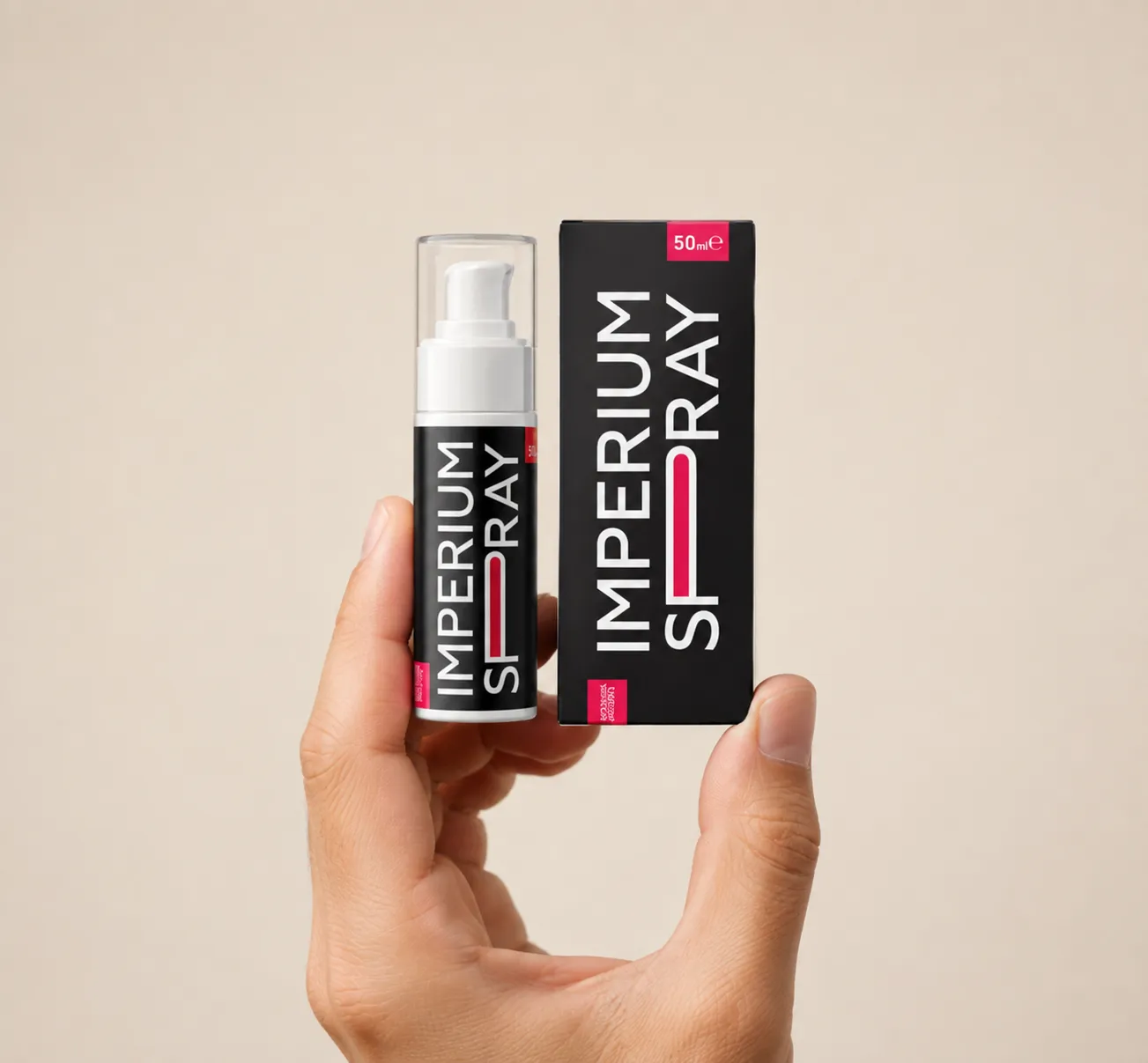 Imperium — Verpackung in der Hand