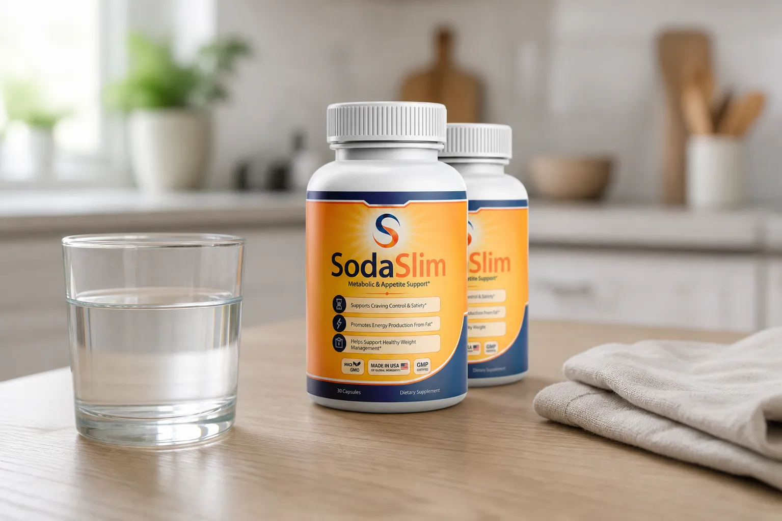 SodaSlim — Verpackung im Alltag