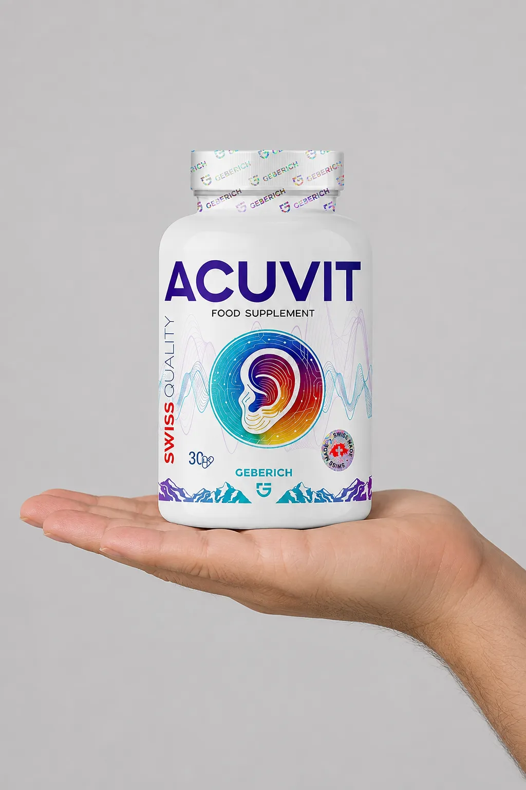 ACUVIT — Verpackung in der Hand