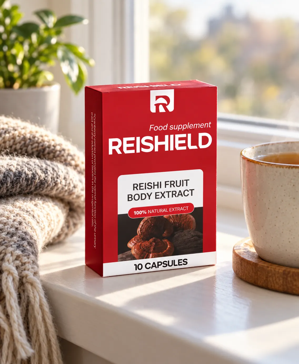 Reishield full price+ — Verpackung im Alltag