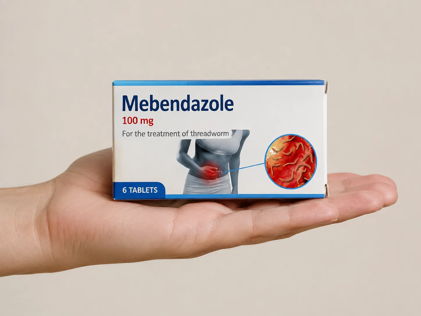 Nemanex — Verpackung in der Hand