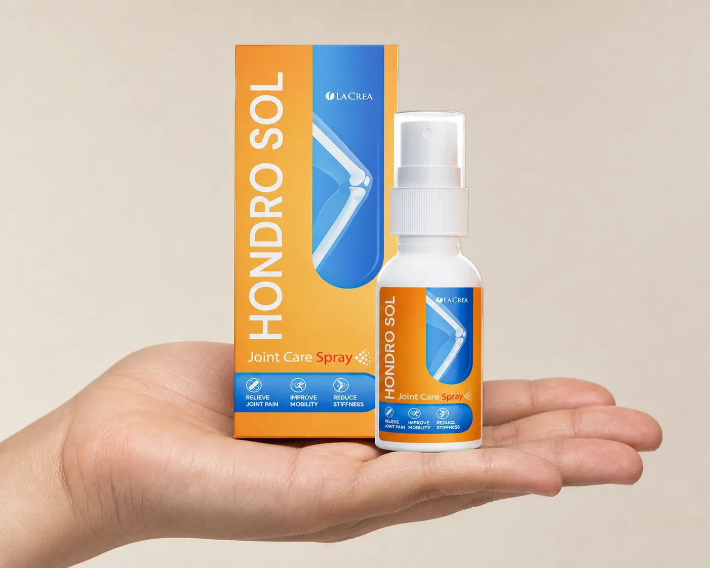 Hondro Sol — Verpackung in der Hand