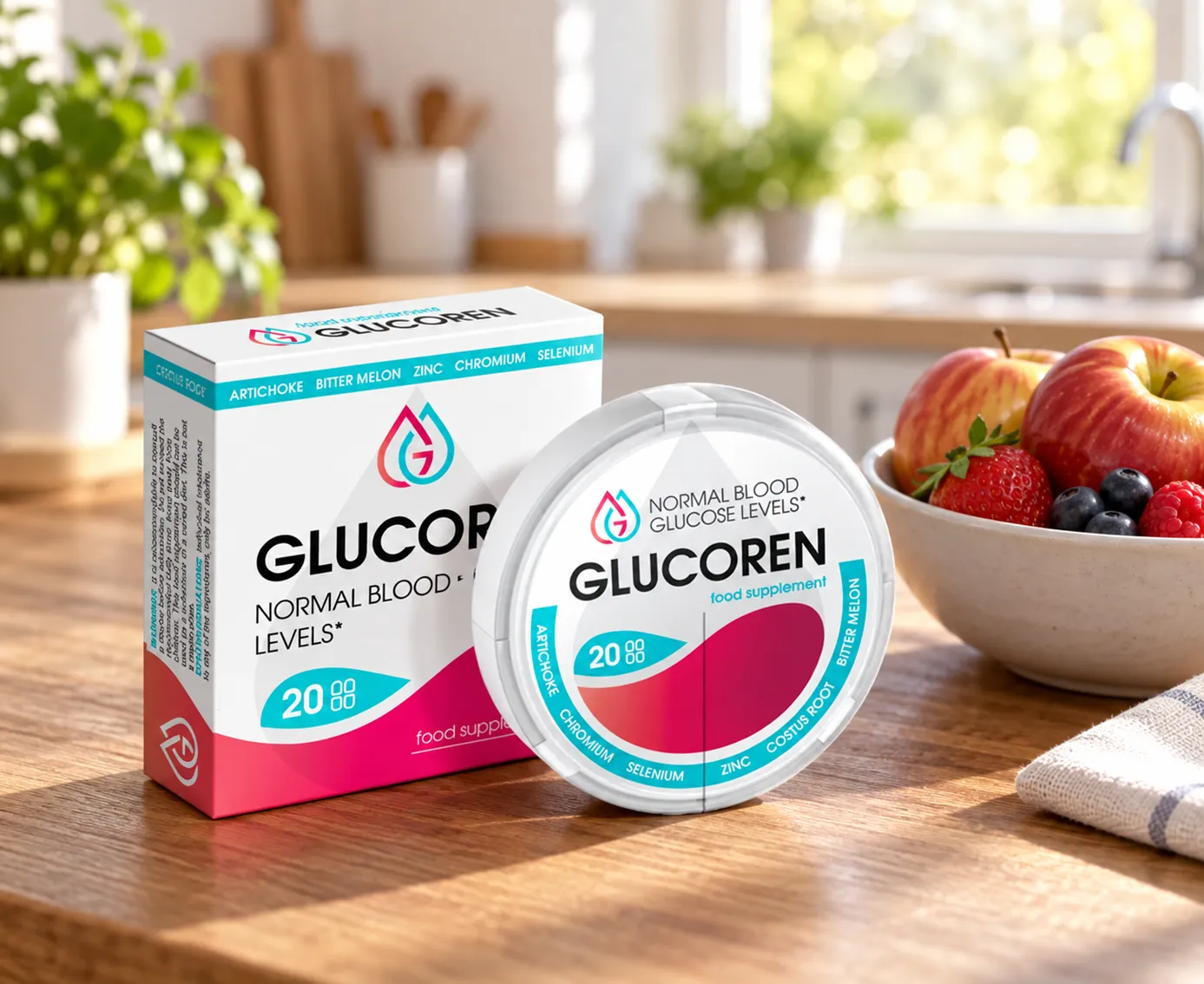 Glucoren 49 EUR — Verpackung im Alltag