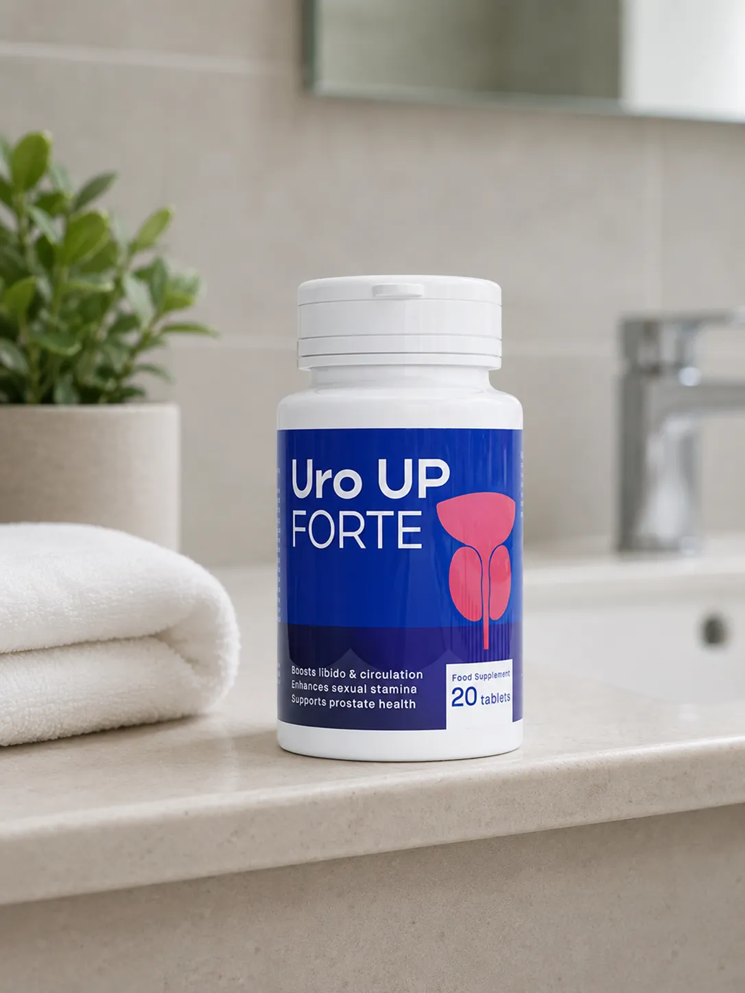 Uro UP Forte — Verpackung im Alltag