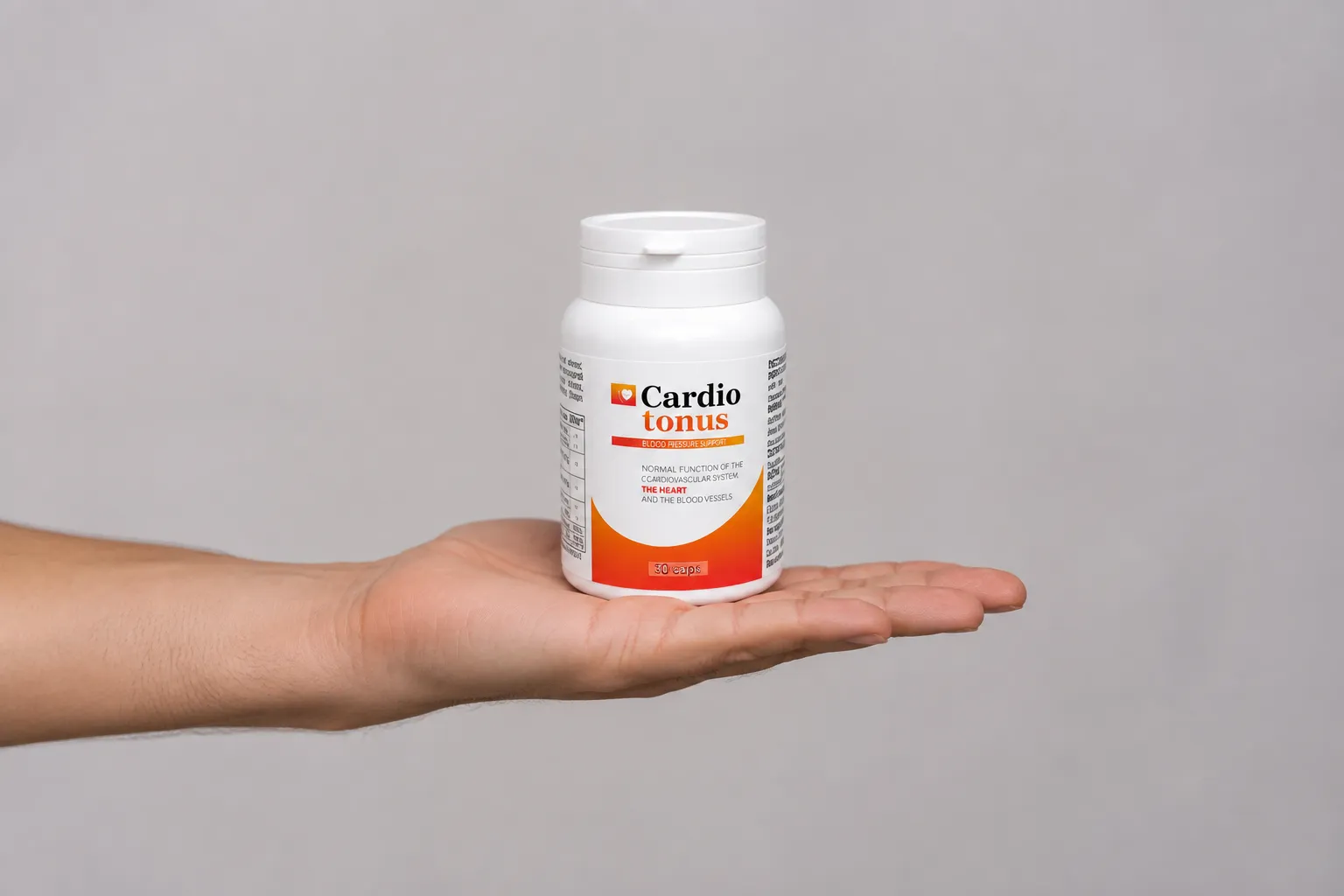 CARDIOTONUS — Verpackung in der Hand