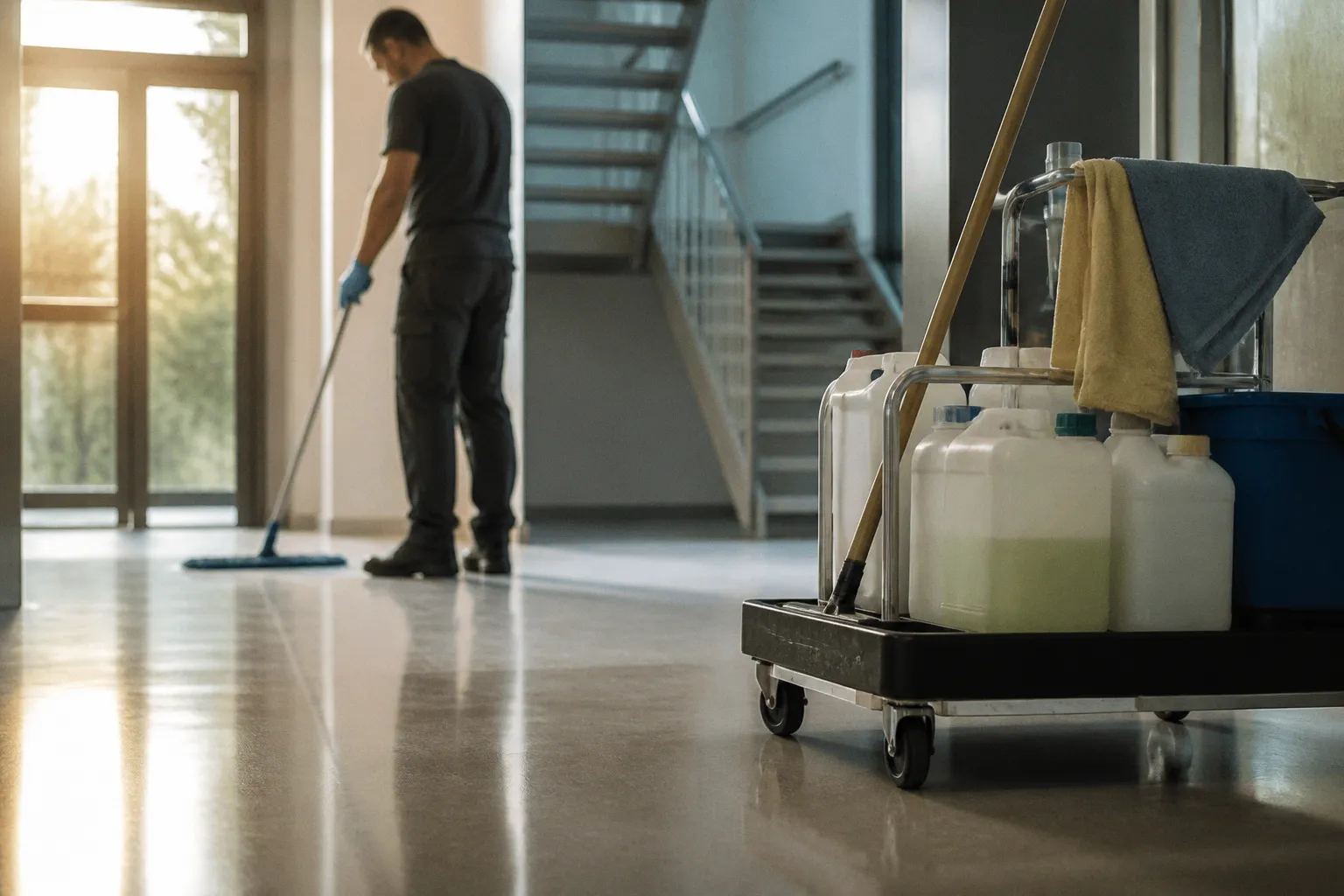 Reinigungsmittel im Wandel: Was Hausmeister über neue Chemie wissen müssen