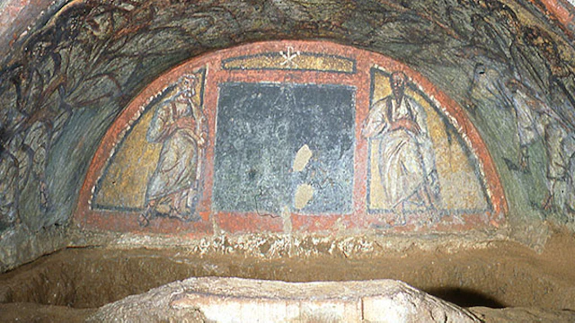 Katakomben der Domitilla