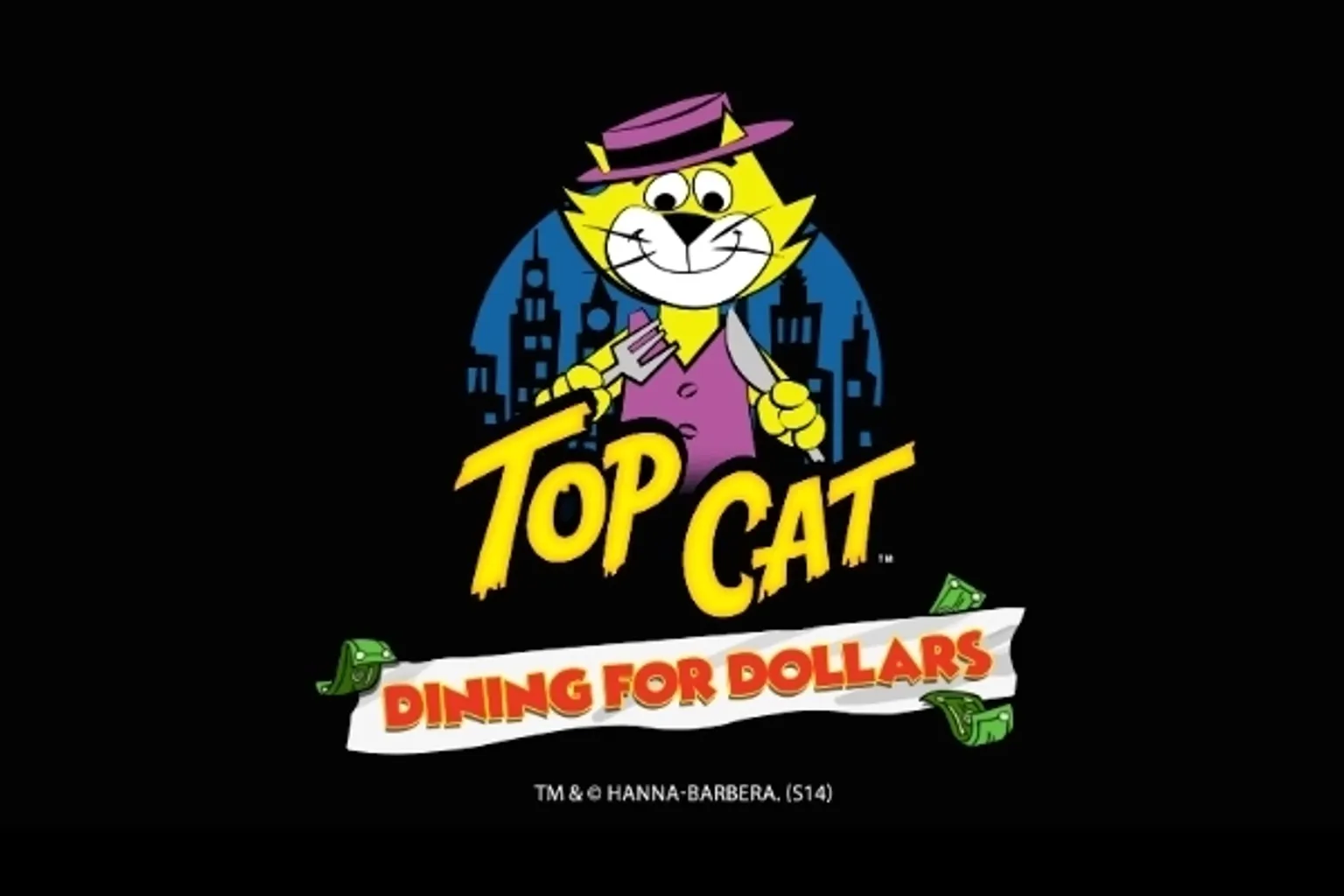 Top Cat Dining For Dollars kostenlos spielen: Struktur im Hinterhof